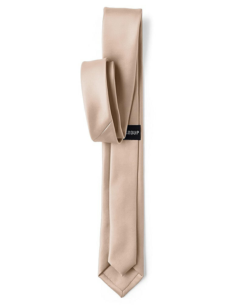Back View - Topaz Matte Satin Narrow Ties by After Six