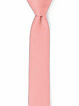 Front View Thumbnail - Apricot Matte Satin Narrow Ties by After Six