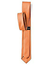 Rear View Thumbnail - Clementine Matte Satin Narrow Ties by After Six