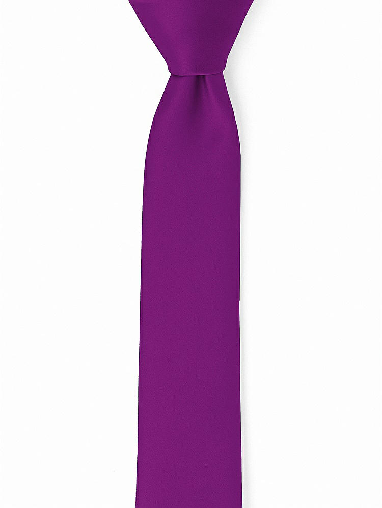 Front View - Dahlia Matte Satin Narrow Ties by After Six