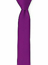 Front View Thumbnail - Dahlia Matte Satin Narrow Ties by After Six