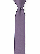 Front View Thumbnail - Lavender Matte Satin Narrow Ties by After Six