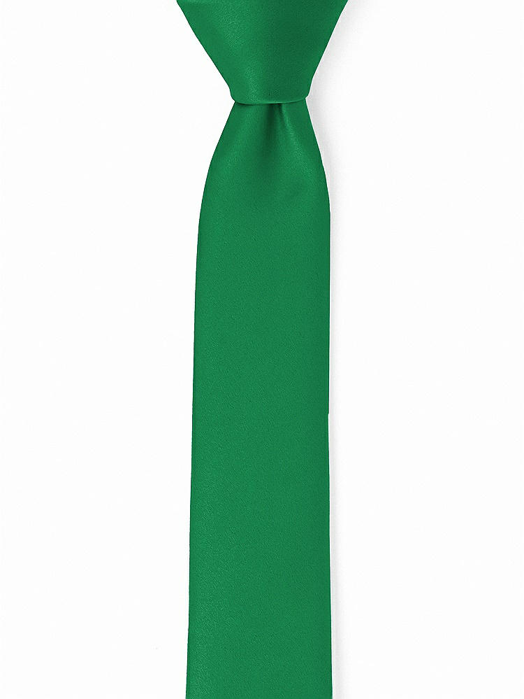 Front View - Shamrock Matte Satin Narrow Ties by After Six