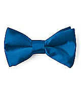 Front View Thumbnail - Cerulean Matte Satin Boy's Clip Bow Tie by After Six