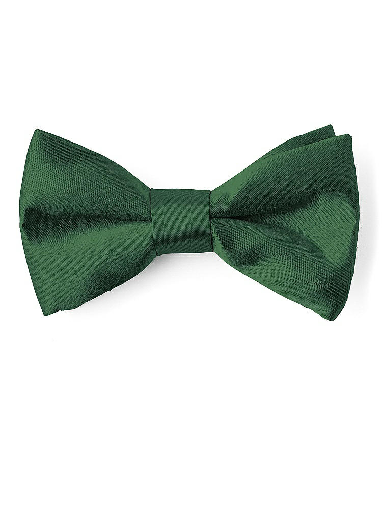 Front View - Hampton Green Matte Satin Boy's Clip Bow Tie by After Six