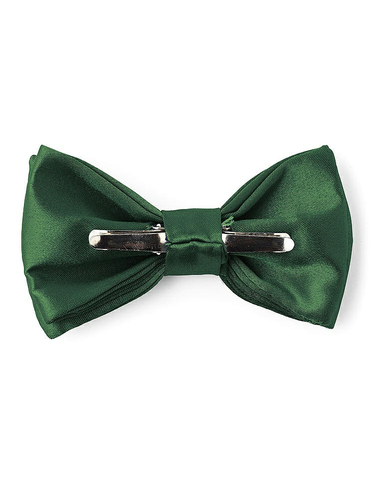 Back View - Hampton Green Matte Satin Boy's Clip Bow Tie by After Six