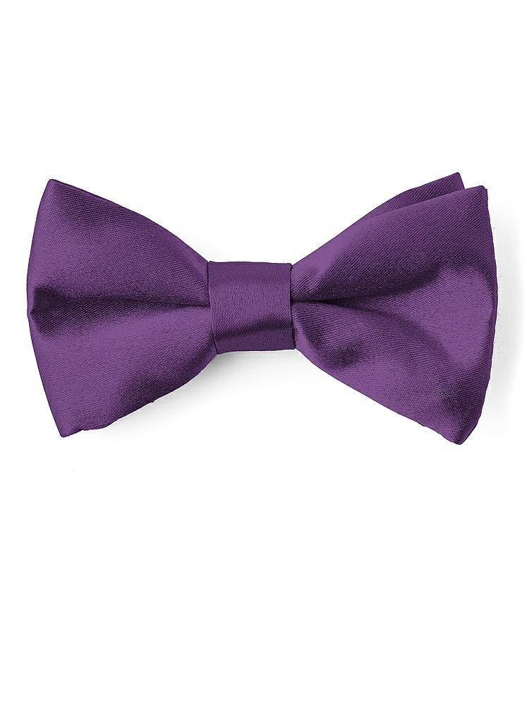 Front View - Majestic Matte Satin Boy's Clip Bow Tie by After Six