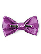 Rear View Thumbnail - Orchid Matte Satin Boy's Clip Bow Tie by After Six