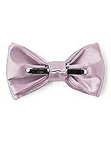 Rear View Thumbnail - Suede Rose Matte Satin Boy's Clip Bow Tie by After Six