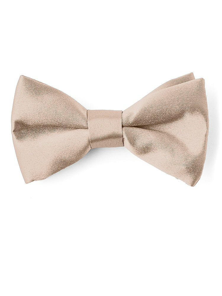 Front View - Topaz Matte Satin Boy's Clip Bow Tie by After Six