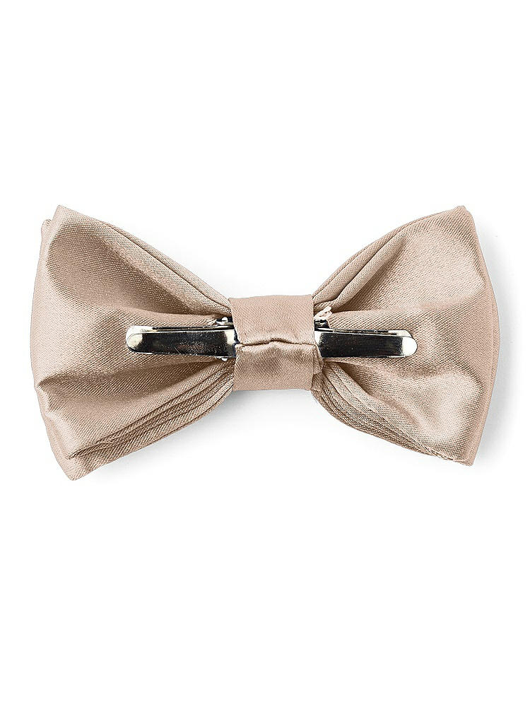 Back View - Topaz Matte Satin Boy's Clip Bow Tie by After Six