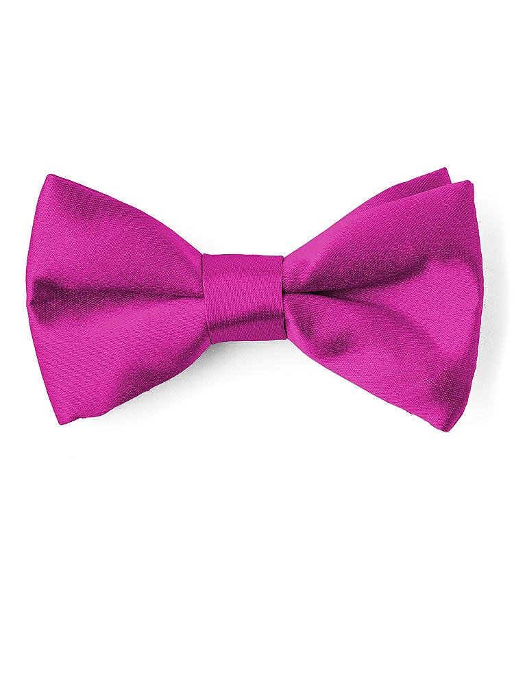 Front View - American Beauty Matte Satin Boy's Clip Bow Tie by After Six