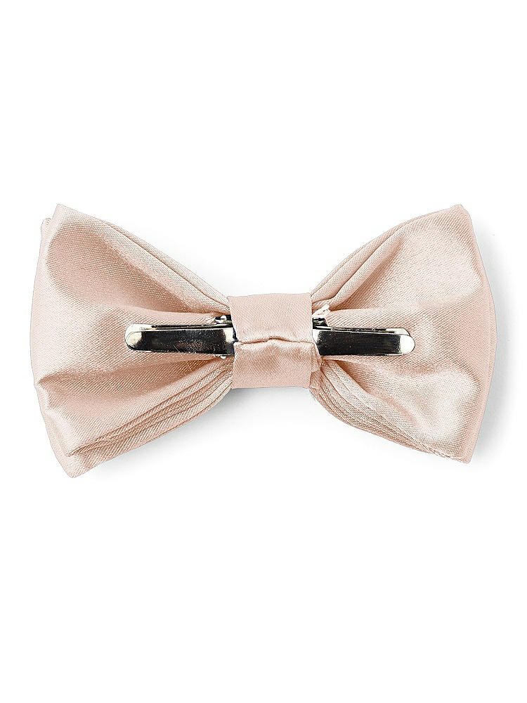Back View - Cameo Matte Satin Boy's Clip Bow Tie by After Six