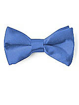 Front View Thumbnail - Cornflower Matte Satin Boy's Clip Bow Tie by After Six