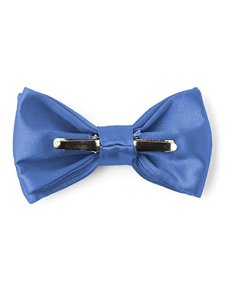 Back View - Cornflower Matte Satin Boy's Clip Bow Tie by After Six