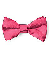 Front View Thumbnail - Pantone Honeysuckle Matte Satin Boy's Clip Bow Tie by After Six