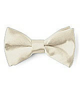 Front View Thumbnail - Champagne Matte Satin Boy's Clip Bow Tie by After Six