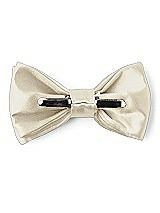 Rear View Thumbnail - Champagne Matte Satin Boy's Clip Bow Tie by After Six