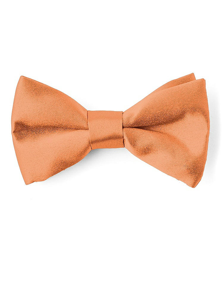 Front View - Clementine Matte Satin Boy's Clip Bow Tie by After Six