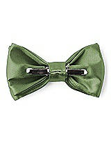 Rear View Thumbnail - Clover Matte Satin Boy's Clip Bow Tie by After Six