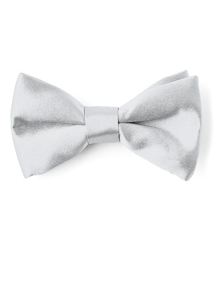 Front View - Frost Matte Satin Boy's Clip Bow Tie by After Six
