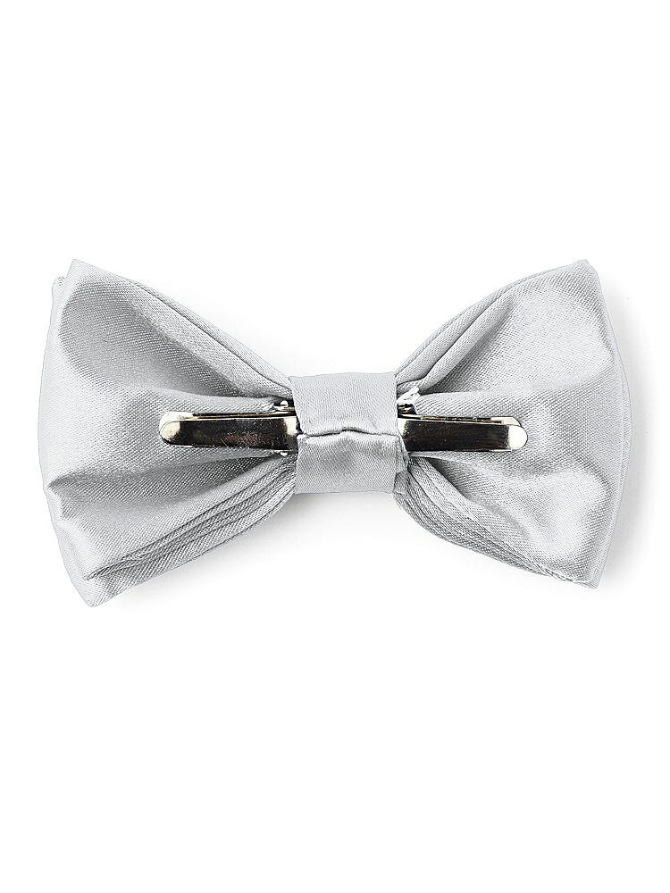 Back View - Frost Matte Satin Boy's Clip Bow Tie by After Six