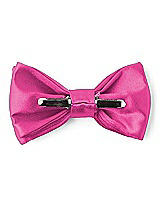 Rear View Thumbnail - Fuchsia Matte Satin Boy's Clip Bow Tie by After Six