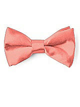 Front View Thumbnail - Ginger Matte Satin Boy's Clip Bow Tie by After Six