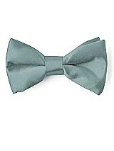 Front View Thumbnail - Icelandic Matte Satin Boy's Clip Bow Tie by After Six