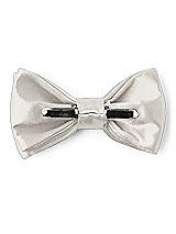 Rear View Thumbnail - Oyster Matte Satin Boy's Clip Bow Tie by After Six