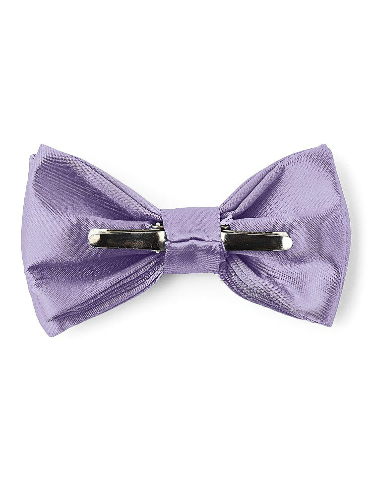 Back View - Passion Matte Satin Boy's Clip Bow Tie by After Six
