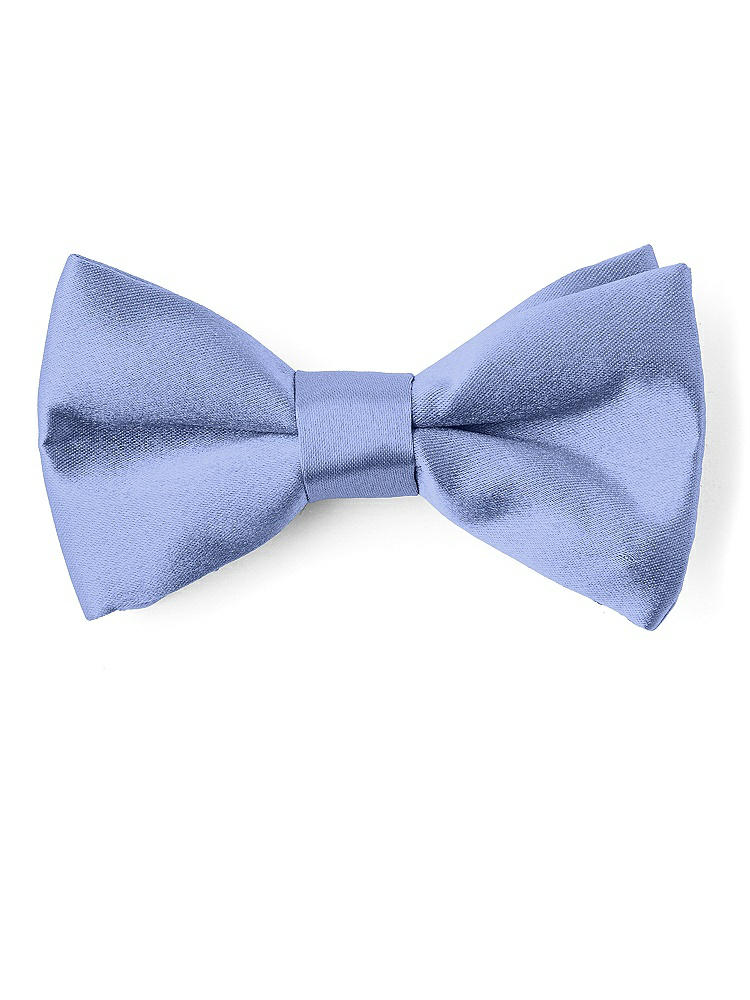 Front View - Periwinkle - PANTONE Serenity Matte Satin Boy's Clip Bow Tie by After Six