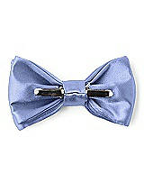 Rear View Thumbnail - Periwinkle - PANTONE Serenity Matte Satin Boy's Clip Bow Tie by After Six