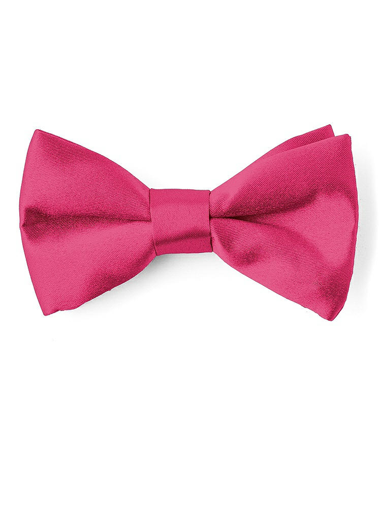 Front View - Posie Matte Satin Boy's Clip Bow Tie by After Six