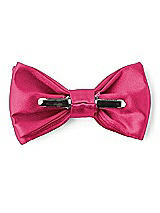 Rear View Thumbnail - Posie Matte Satin Boy's Clip Bow Tie by After Six