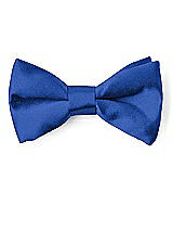 Front View Thumbnail - Sapphire Matte Satin Boy's Clip Bow Tie by After Six