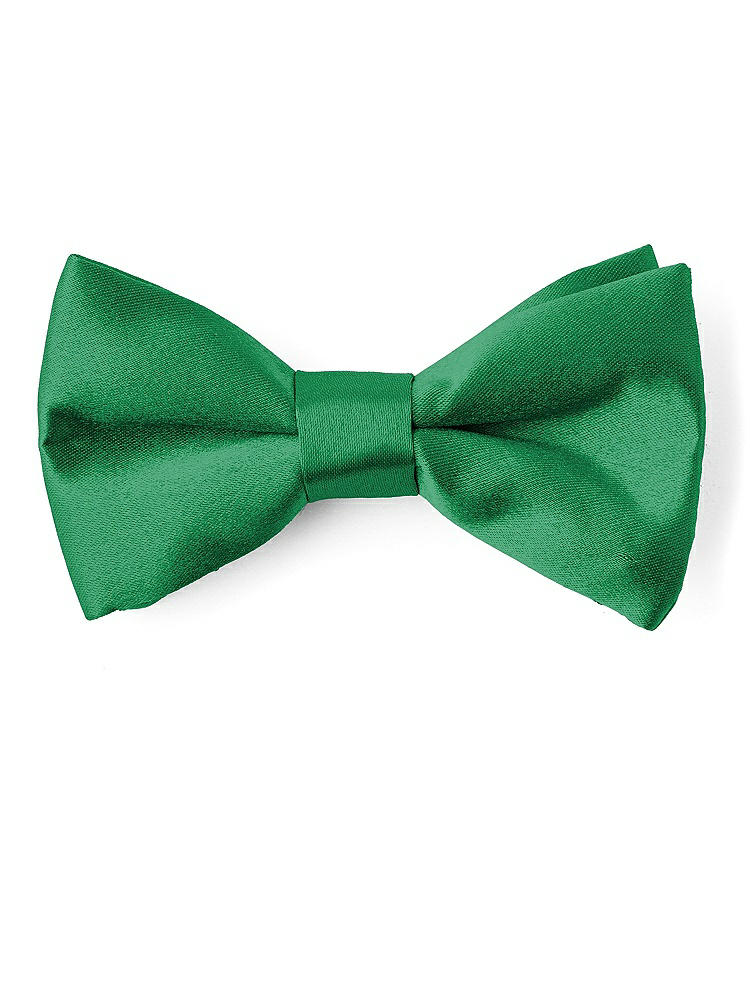 Front View - Shamrock Matte Satin Boy's Clip Bow Tie by After Six