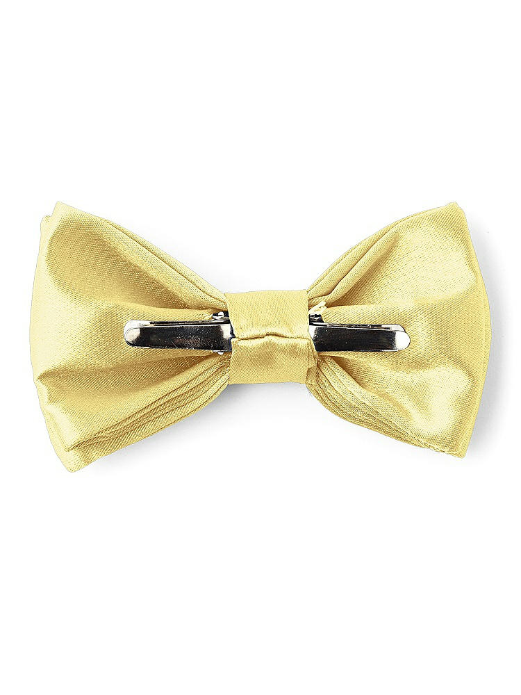 Back View - Sunflower Matte Satin Boy's Clip Bow Tie by After Six