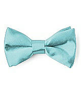 Front View Thumbnail - Spa Matte Satin Boy's Clip Bow Tie by After Six