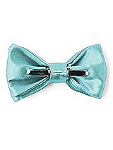 Rear View Thumbnail - Spa Matte Satin Boy's Clip Bow Tie by After Six
