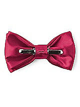 Rear View Thumbnail - Valentine Matte Satin Boy's Clip Bow Tie by After Six
