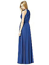 Rear View Thumbnail - Classic Blue After Six Bridesmaid Dress 6704