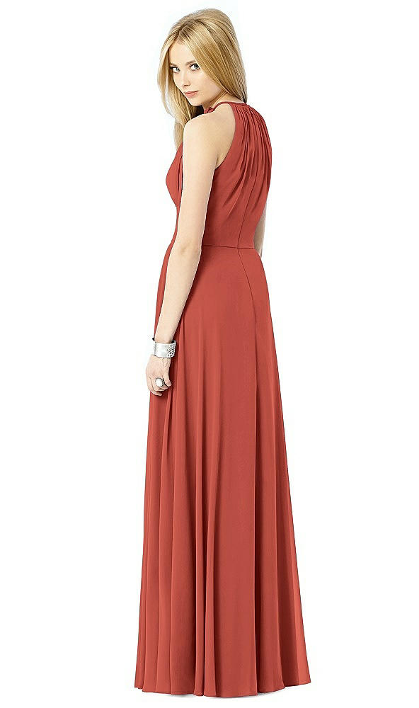 Back View - Amber Sunset After Six Bridesmaid Dress 6704