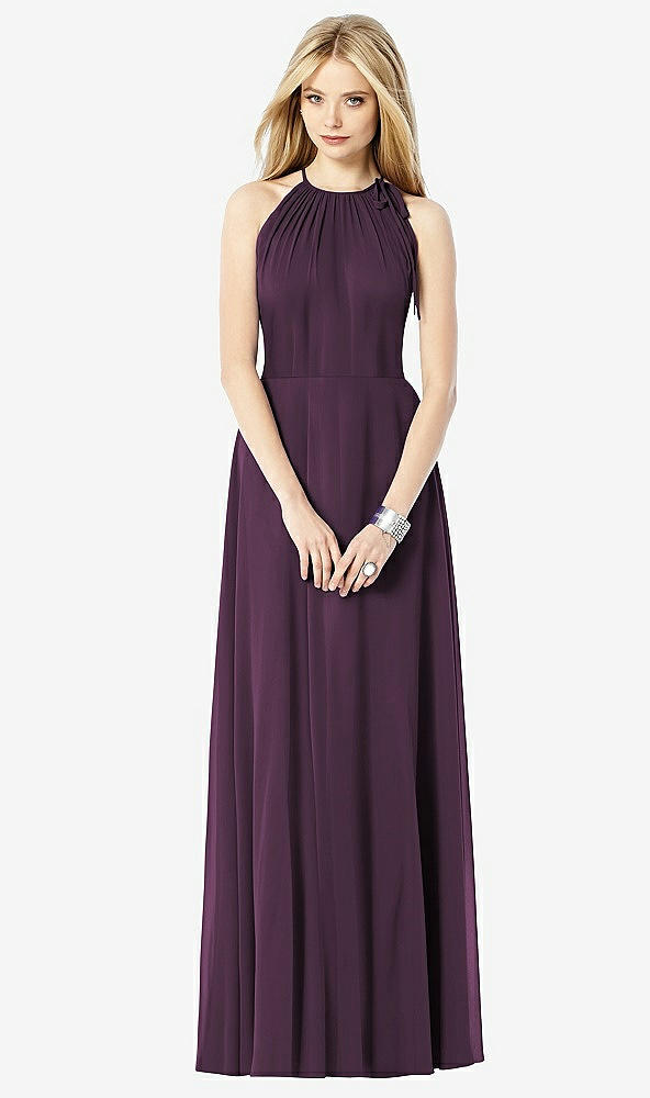 Front View - Aubergine After Six Bridesmaid Dress 6704