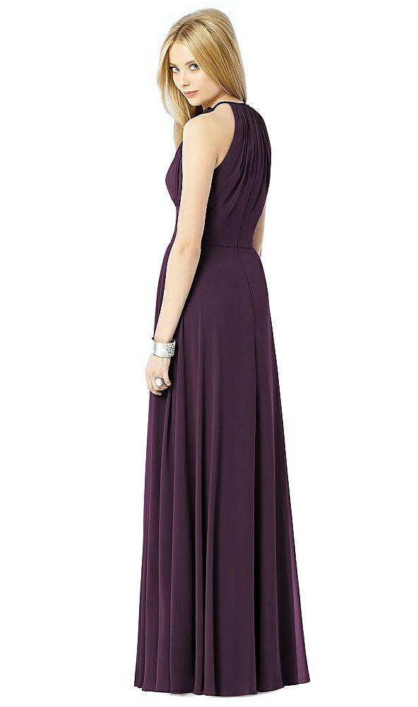 Back View - Aubergine After Six Bridesmaid Dress 6704