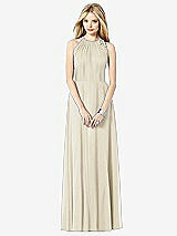 Front View Thumbnail - Champagne After Six Bridesmaid Dress 6704
