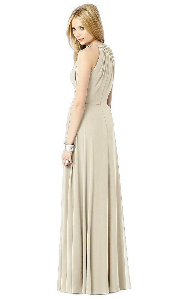 Back View - Champagne After Six Bridesmaid Dress 6704