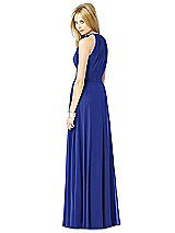 Rear View Thumbnail - Cobalt Blue After Six Bridesmaid Dress 6704