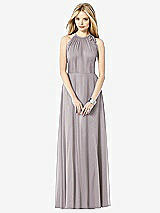 Front View Thumbnail - Cashmere Gray After Six Bridesmaid Dress 6704