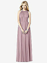 Front View Thumbnail - Dusty Rose After Six Bridesmaid Dress 6704